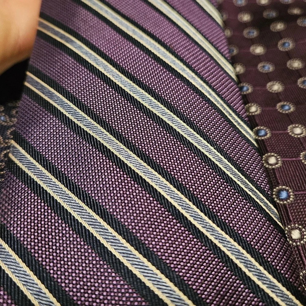 Silk ties Jos.‎ A. Banks  Purple Bundle